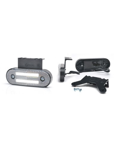 LED Position Lamp 1225 W175 12V-24V White Was