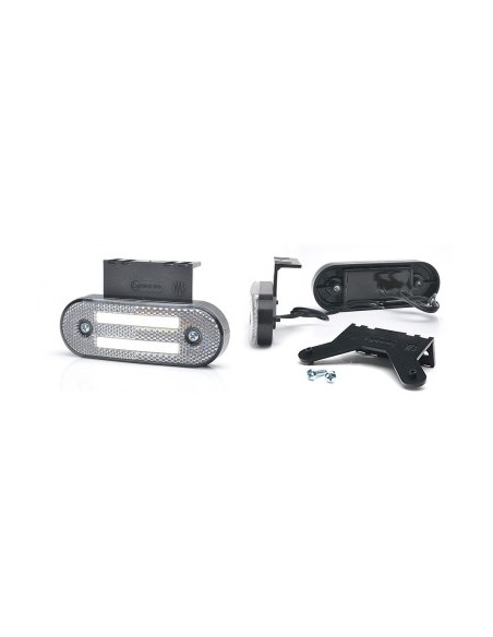 LED Position Lamp 1225 W175 12V-24V White Was
