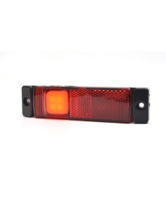 Lampa Gabarit Led 1236 W45Ns 12V-24V Pozitie Rosu Was