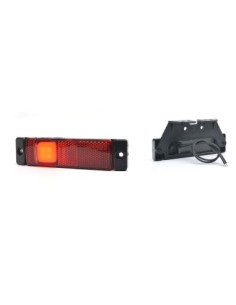 Lampa Gabarit Led 1236 W45Ns 12V-24V Pozitie Rosu Was 2