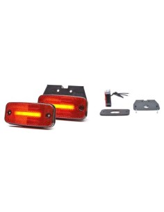 LED Position Light 1135 W157 12V-24V Red Was 2