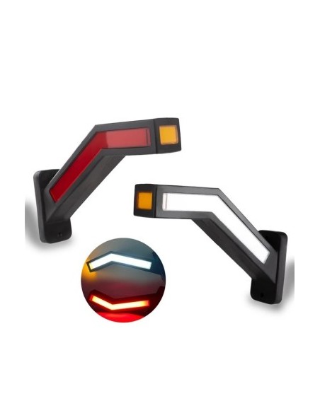 Set of 2 LED Marker Lights 12-24V MKH-258