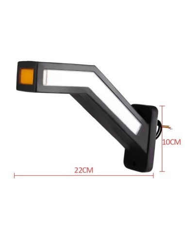 Set of 2 LED Marker Lights 12-24V MKH-258