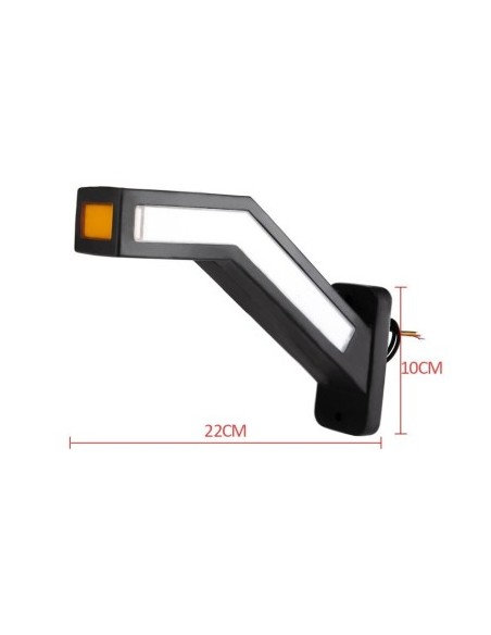Set of 2 LED Marker Lights 12-24V MKH-258