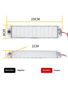 LED Lamp 12-24V 25CM, 72 SMD interior lighting for vans,... 2