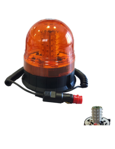 Girofar Intermitent Cu Leduri 12-24V Baza Magnetica JBM