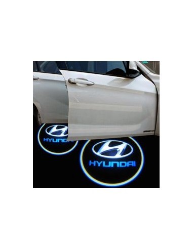 Door Projectors with Hyundai Logo