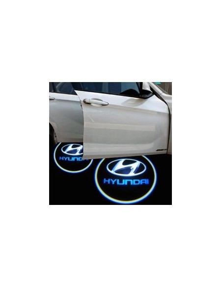 Door Projectors with Hyundai Logo
