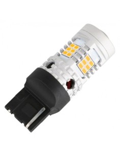 Narancssárga Jelző LED WY21W T20 7440 Super Canbus 26 SMD...
