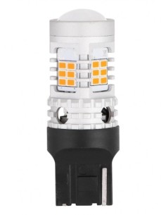 Оранжев Сигнален LED WY21W T20 7440 Super Canbus с 26 SMD... 2