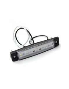 Λάμπα γκαμπαρίτ αυτοκινήτου με LED 12V Άσπρη LG-6SMD-12V-ALB 2
