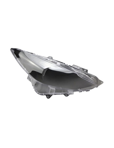 Right headlight glass for Mazda 3 Generation 3 without Facelift (2014 - 2016)