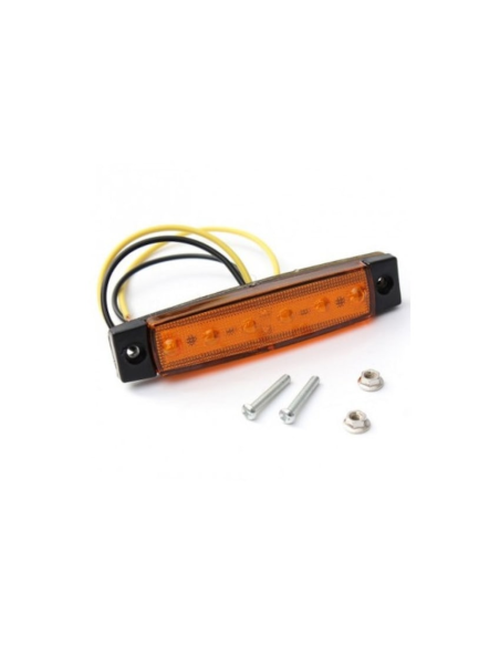 Φωτιστικό αυτοκινήτου LED 24V Κίτρινο LG-6SMD-24V-GALBEN