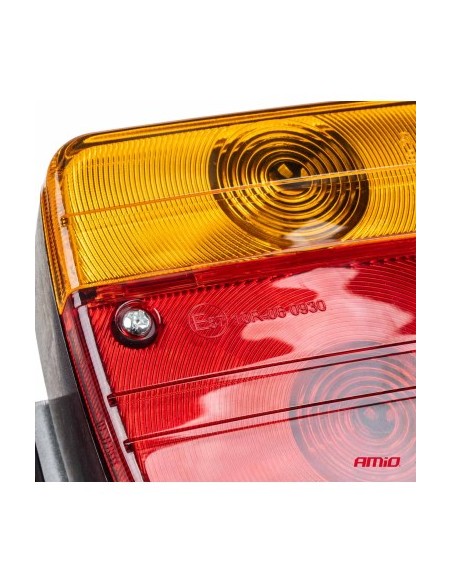Magnetic lamp for trailer with triangle 12V