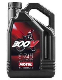 Motorolaj motoros Motul 300V Fl Off Road 5W40 4L
