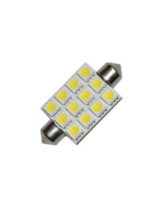 12 SMD LED autós sofit 42 mm