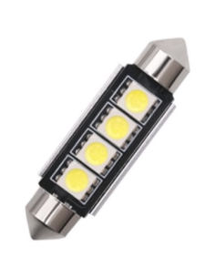 Led auto Alb C5W sofit Canbus с 4 SMD, 41 mm, 12V