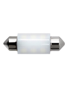 Led auto C5W, sofit ceramic Canbus με 6 smd 3030, 12V, 39 mm