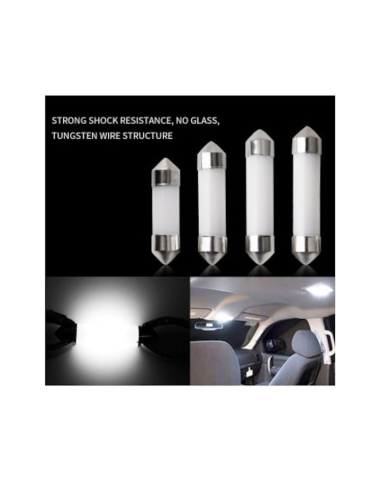White C5w COB LED Car Light 31 mm