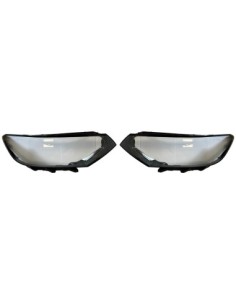 Set of 2 headlight bottles compatible with Volkswagen...