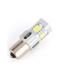 BA15S 24 SMD 3020 12V Canbus fehér autós LED... 2