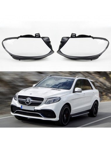 Σετ 2 γυάλινες φανάρια για Mercedes GLE Coupe...