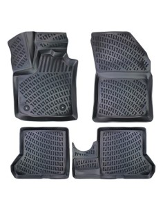 Rubber mat set for Dacia Dokker 2012-