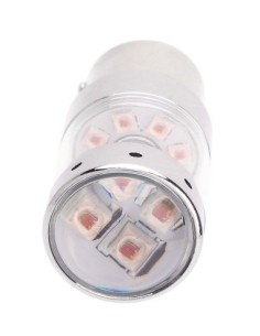 Led авто ЧЕРВЕН 60W BAZ15D, двойна интензивност 12V-24V... 2