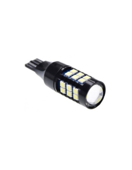 LED Auto Canbus T15 (W16W) with 30 SMD, White, 12V