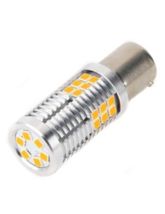 Led Сигнализация Оранжев P21W BA15S Super Canbus 12V, 30...
