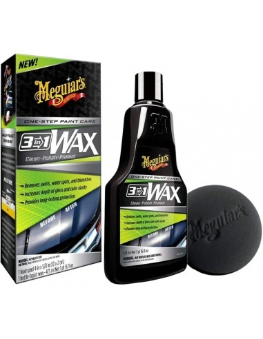 Κερί αυτοκινήτου Meguiar's 3 in 1 Wax 473ml