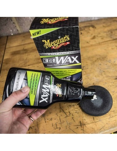 Κερί αυτοκινήτου Meguiar's 3 in 1 Wax 473ml