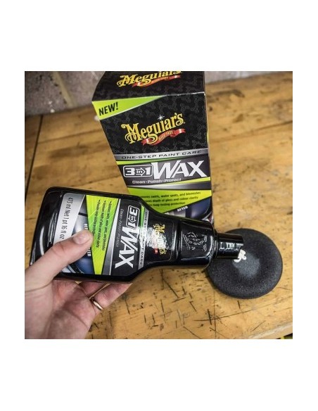Κερί αυτοκινήτου Meguiar's 3 in 1 Wax 473ml
