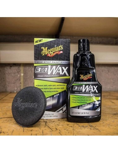 Meguiar's 3 in 1 Wax 473ml