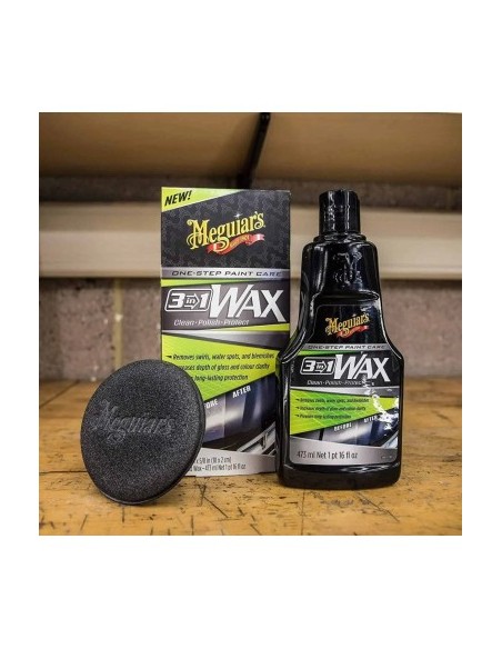 Meguiar's 3 in 1 Wax 473ml