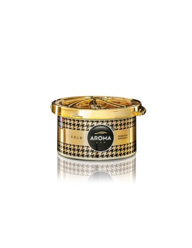 Aroma Car Prestige Organic Gold Car Air Freshener