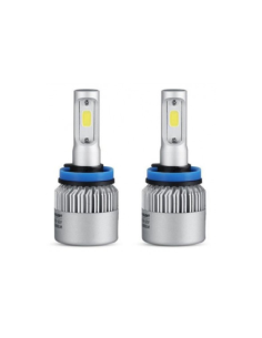 Set 2 leduri H11 COB Canbus, 4300k, putere 72W,...
