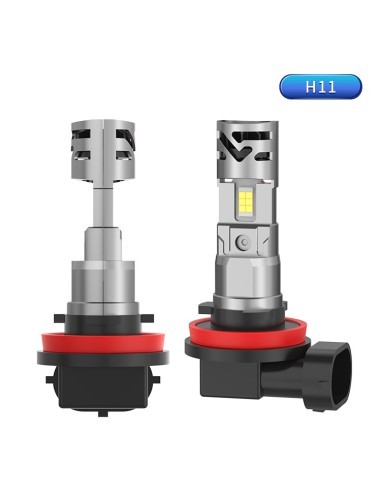 Set of 2 H11 Canbus Car LEDs, Power 60W,...