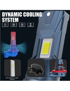 Σετ 2 led αυτοκινήτου H8, H9, H11 Canbus, ισχύς 70W,... 2
