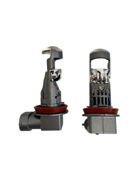 Set of 2 H11 Canbus Car LEDs, Power 56W, Brightness 5600 Lm, 9-60V