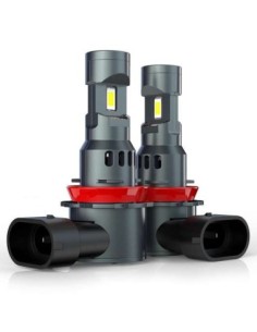 Set of 2 H8 Canbus Car LED Lights, 70W Power, 7000 Lm...