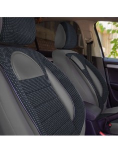 Racing Seat Cover Set Gray Umbrella 2