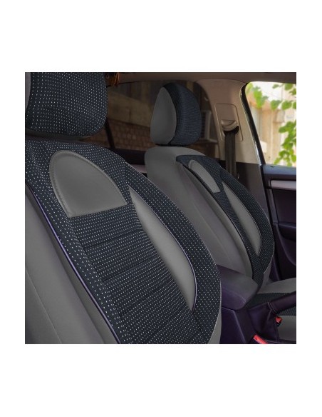 Racing Seat Cover Set Gray Umbrella