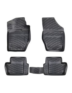 Rubber mat set type tray for Citroen C4 II 2010-2018