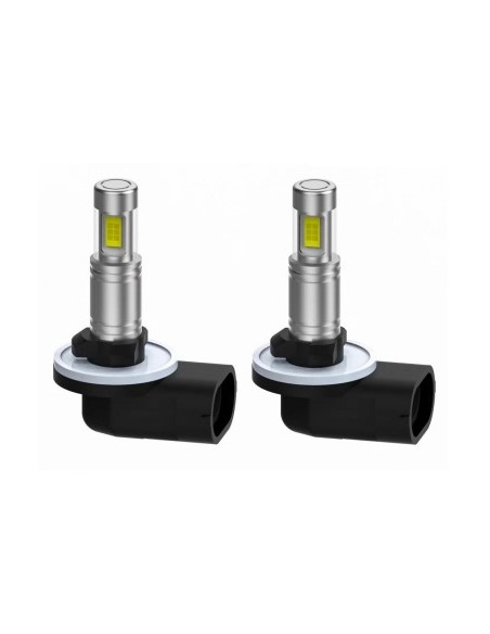 Set of 2 H27 (881) Canbus LED Lights, 6000k, 80W, brightness 2000 Lm, 12V-24V