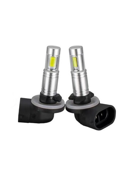 Set of 2 H27 (881) Canbus LED Lights, 6000k, 80W, brightness 2000 Lm, 12V-24V