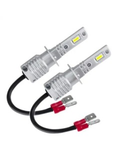 2 db H1 LED, Canbus, 6500k, 25W, 6000 Lm, 12V-24V készlet
