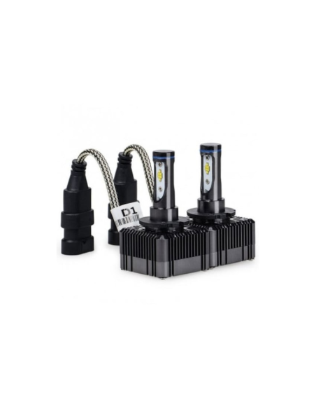 Set 2 leduri D1S pentru far auto 72W Chip Cree 8000 Lm 12V