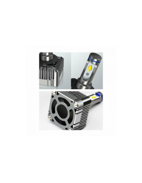Set 2 leduri D1S pentru far auto 72W Chip Cree 8000 Lm 12V