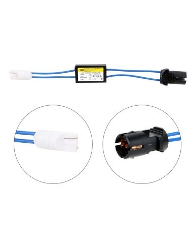 Anulator eroare Led T10 (W5W) cu baza rigida,...